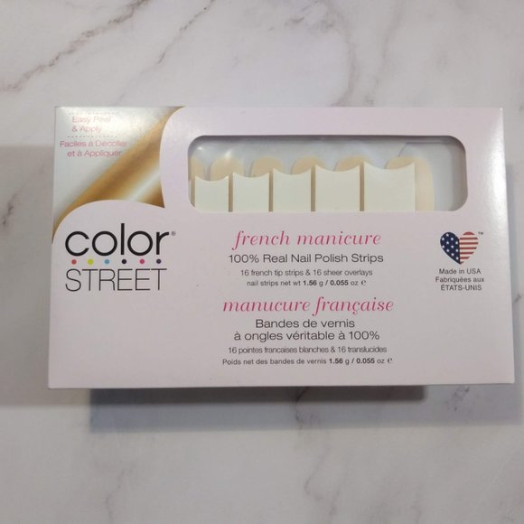 Color Street City of Love French Manicure Nail Strips - Picture 2 of 3
